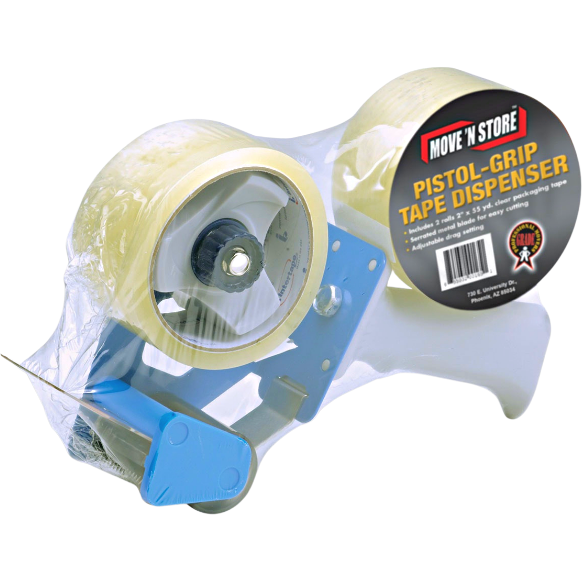 Tape Combo 2 Rolls w/ PistolGrip Dispenser